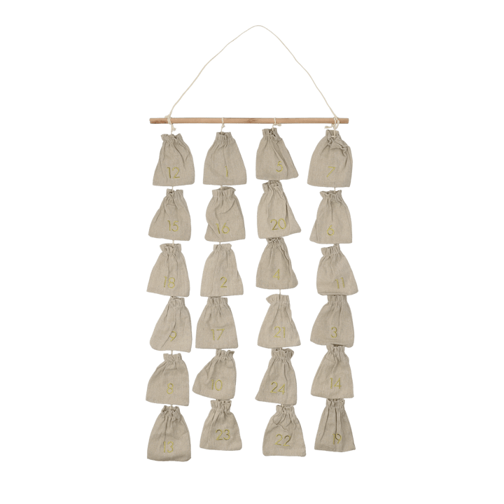 Calendrier de l'Avent Joyful 75 cm - 75 cm - Scandi Living