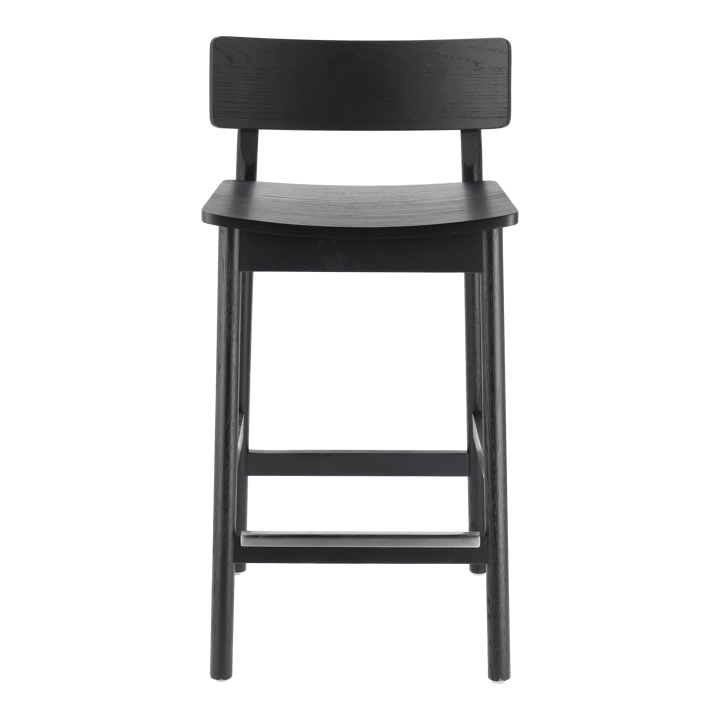Chaise de bar Horizon 87 cm - Black brushed oak - Scandi Living