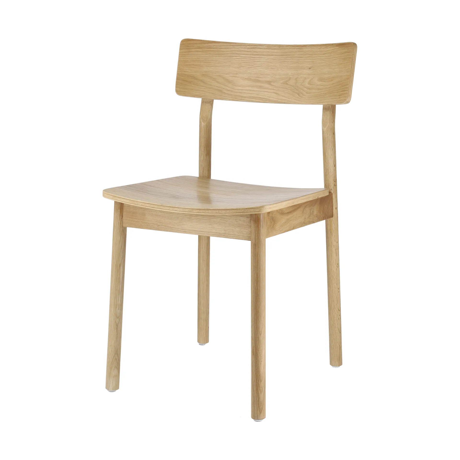 Chaise Horizon, Laqurered oak Scandi Living
