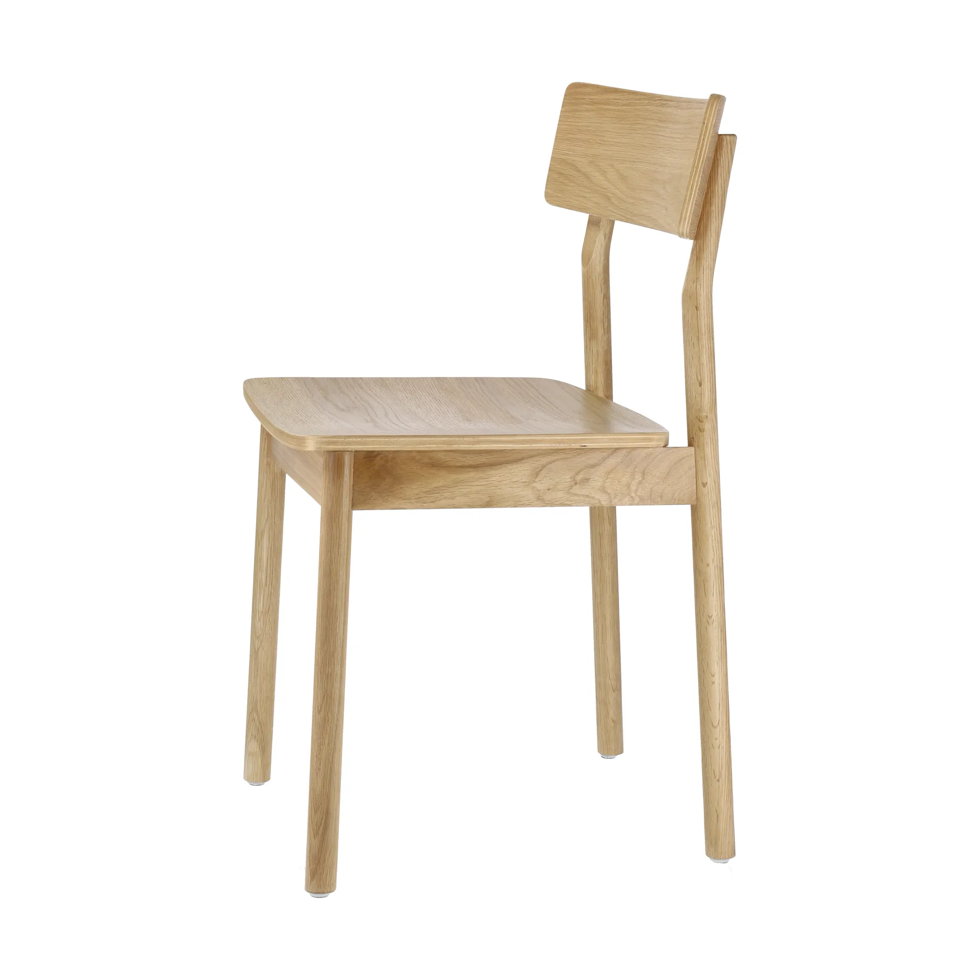 Chaise Horizon, Laqurered oak Scandi Living