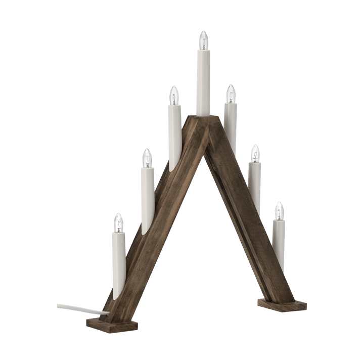 Chandelier de l'Avent 40 cm Nord, Teint foncé Scandi Living