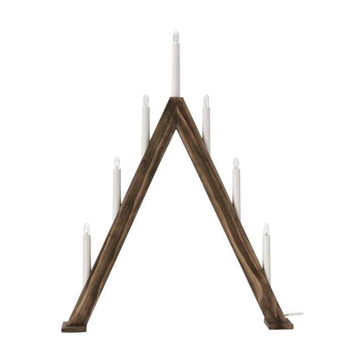 Chandelier de l'Avent 60 cm Nord - Teinté foncé - Scandi Living