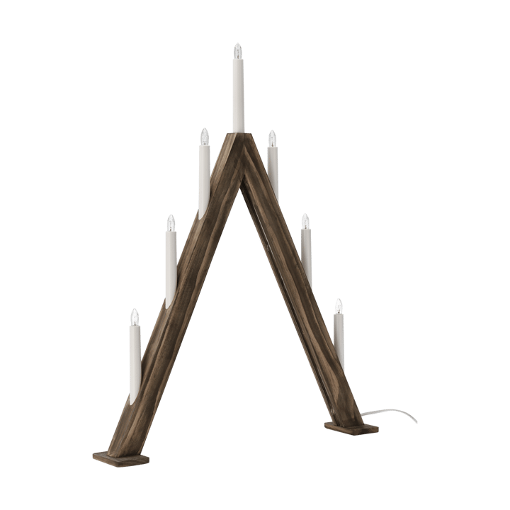 Chandelier de l'Avent 60 cm Nord, Teinté foncé Scandi Living
