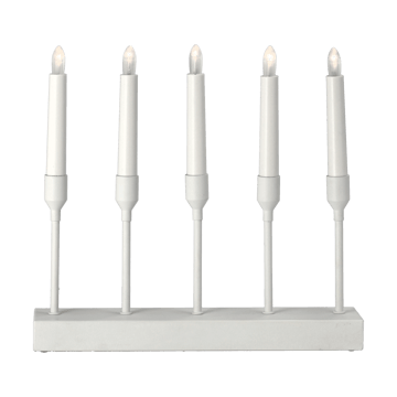 Chandelier de l'Avent portable 30 cm Kindle - Blanc - Scandi Living