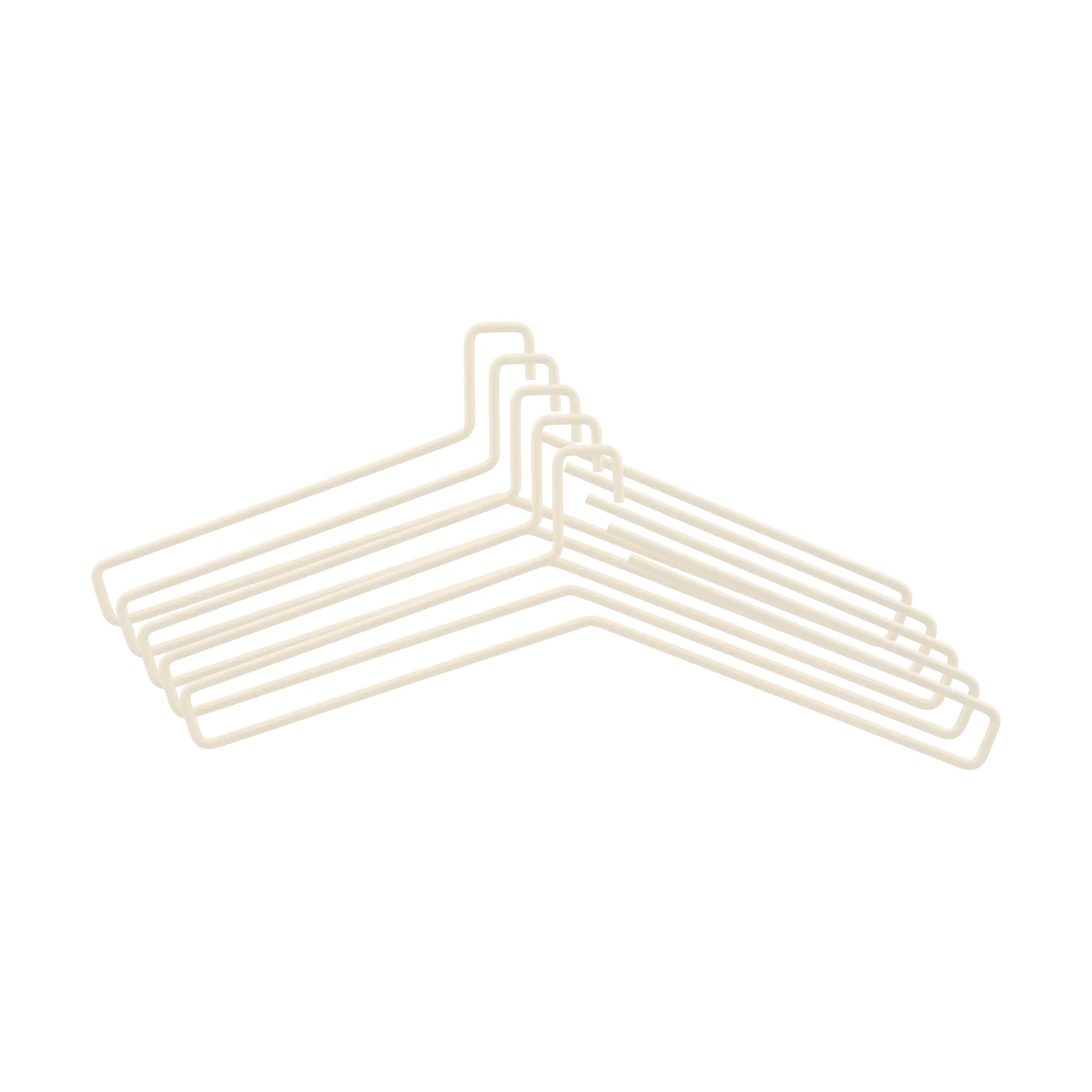 Cintre Edge - lot de 5, Beige Scandi Living
