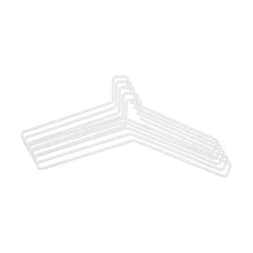 Cintre Edge - lot de 5 - White - Scandi Living