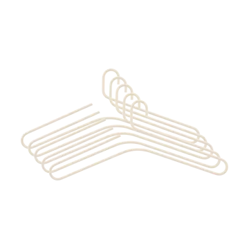 Cintre Smooth lot de 5 - Beige - Scandi Living