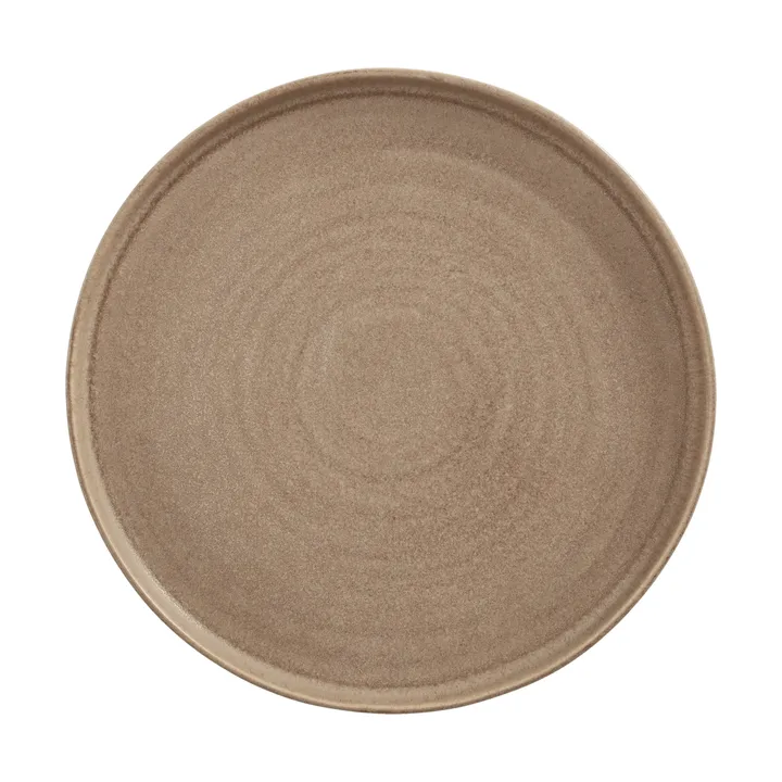 Clay assiett - Marron, Ø20 cm - Scandi Living