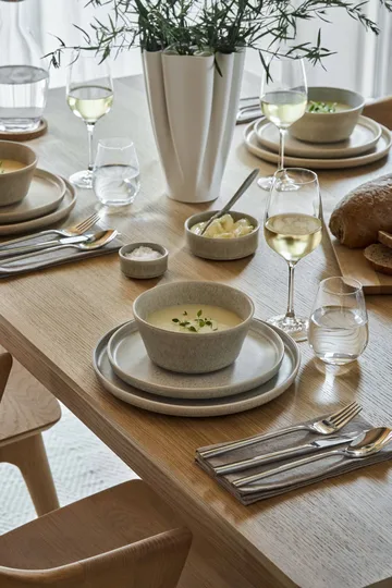 Clay assiette - Beige, Ø20 cm - Scandi Living