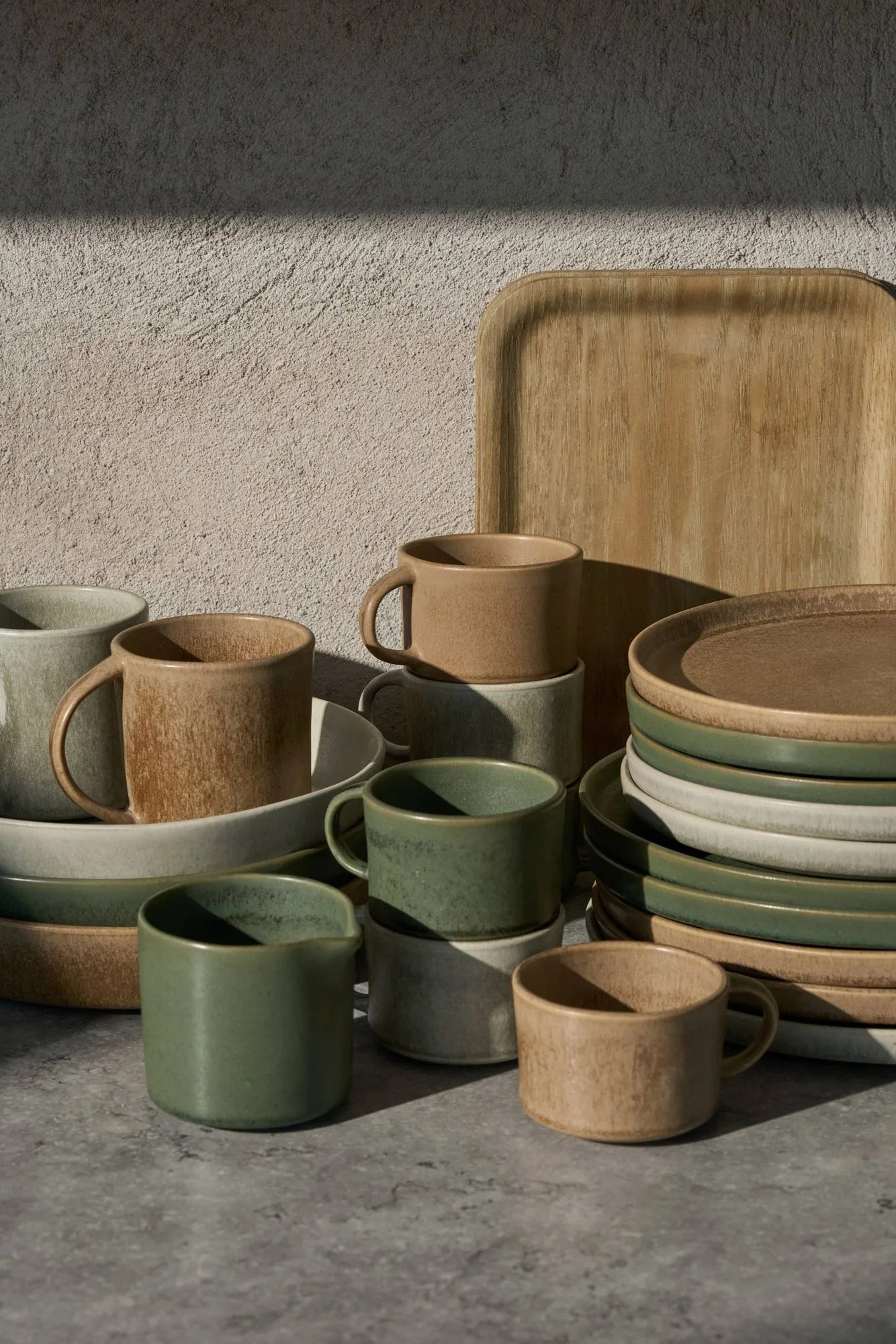 Clay assiette, Beige, Ø20 cm Scandi Living