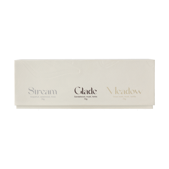 Coffret cadeau Bougie parfumée lot de 3
 Scandi Living