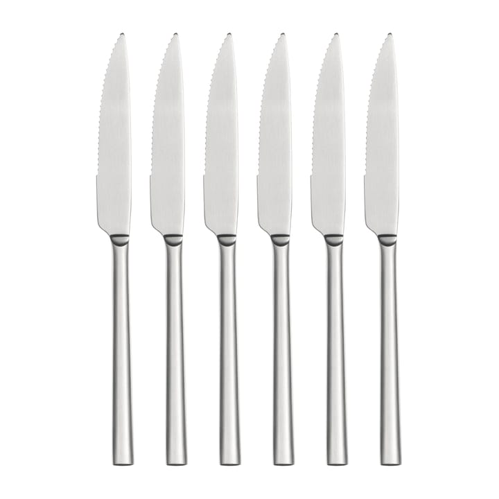 Couteau à barbecue Coast Lot de 6 - Acier inoxydable - Scandi Living