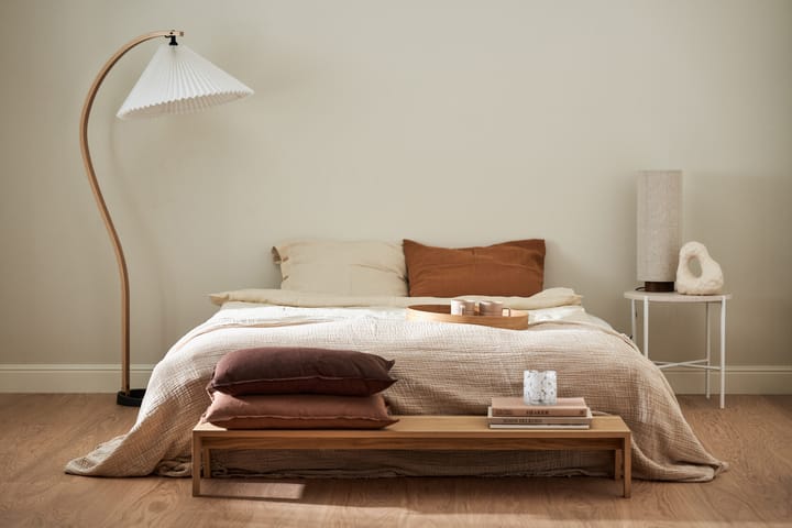 Couvre-lit Breeze 160x260cm, Beige Scandi Living