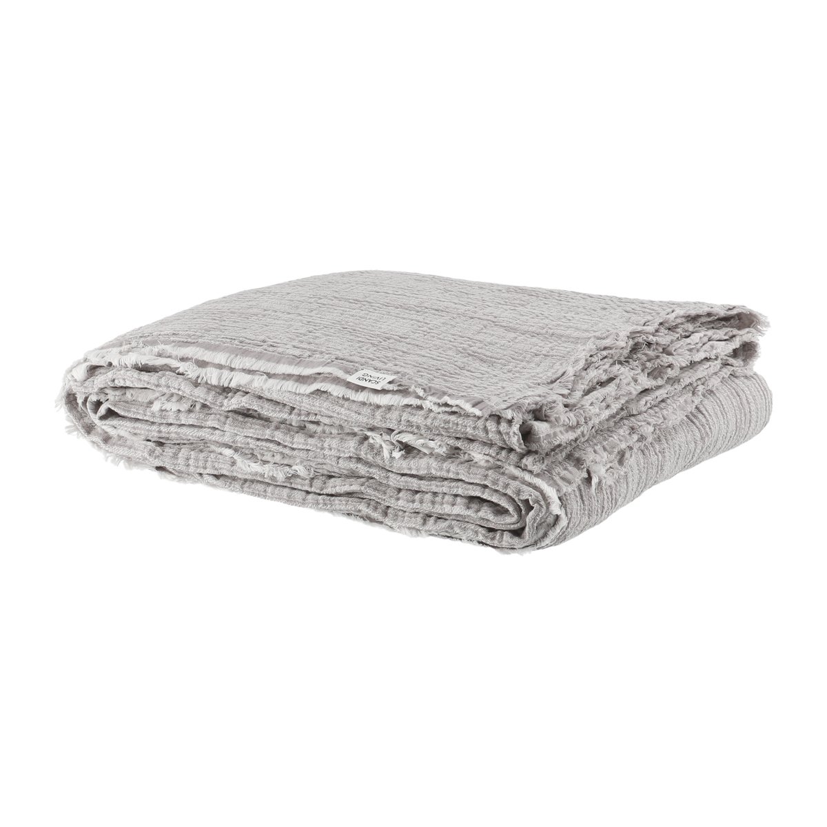 Scandi Living Couvre-lit Breeze 160x260cm Gris | Design Scandinave | Couvre-lits | Gris