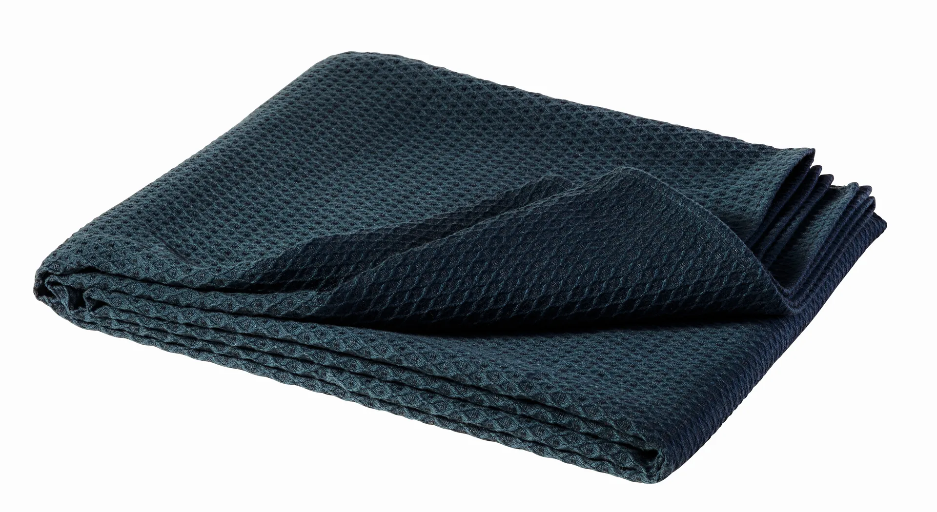 Couvre-lit Kimono 139x260 cm, storm blue (bleu) Scandi Living