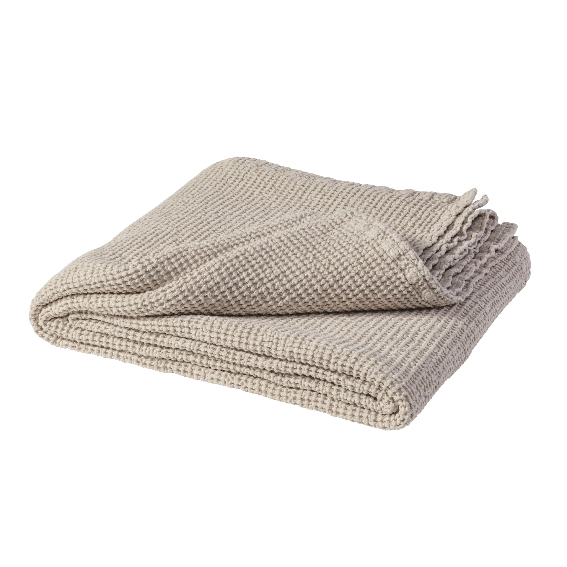 Couvre-lit Moss 260x260 cm, beige Scandi Living