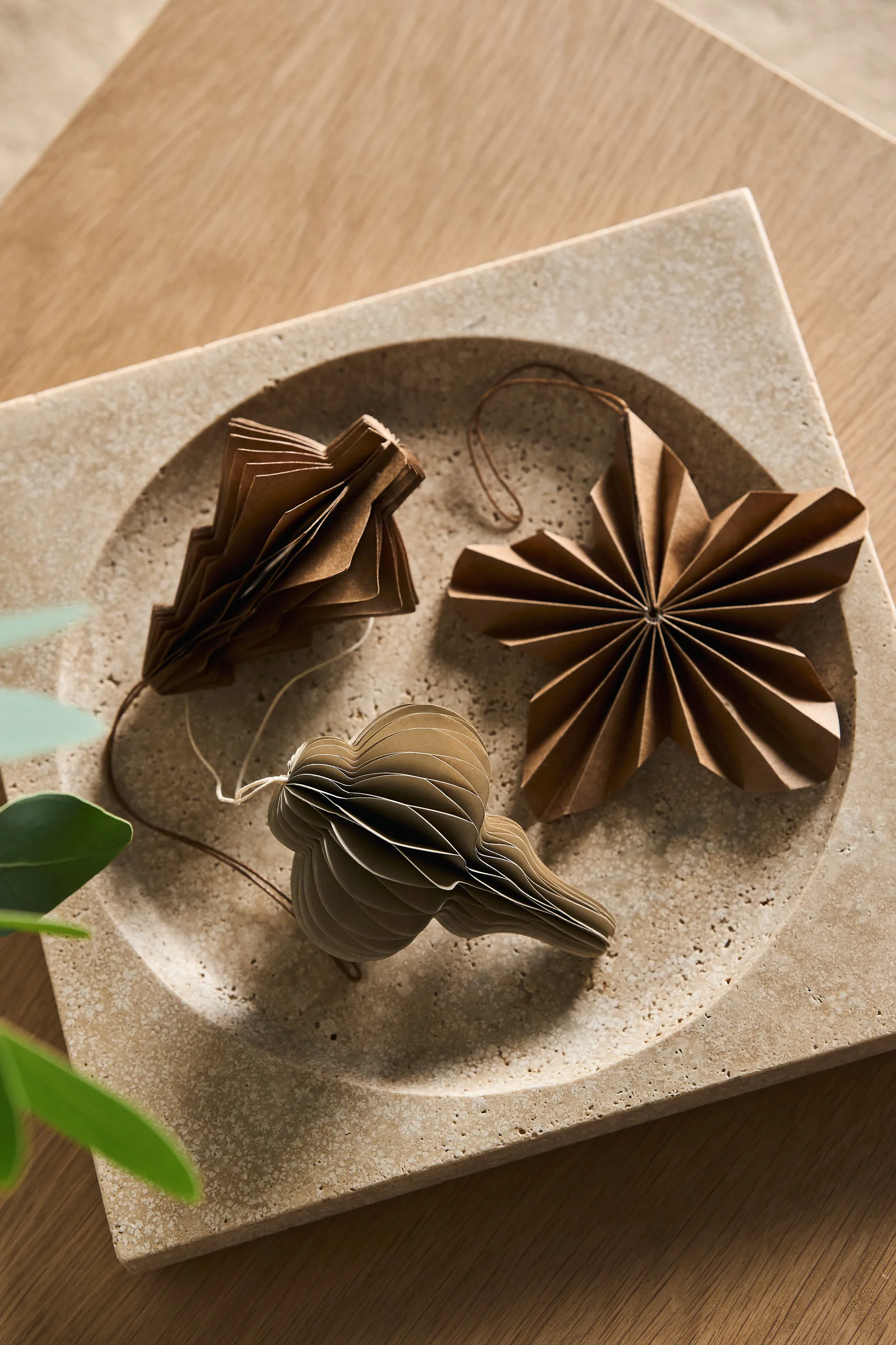 Décorations de Noël Twinkle lot de 4, Naturel Scandi Living