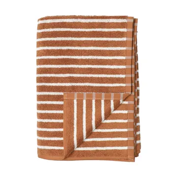 Drap de bain Drift 100x150 cm - Brun-blanc - Scandi Living