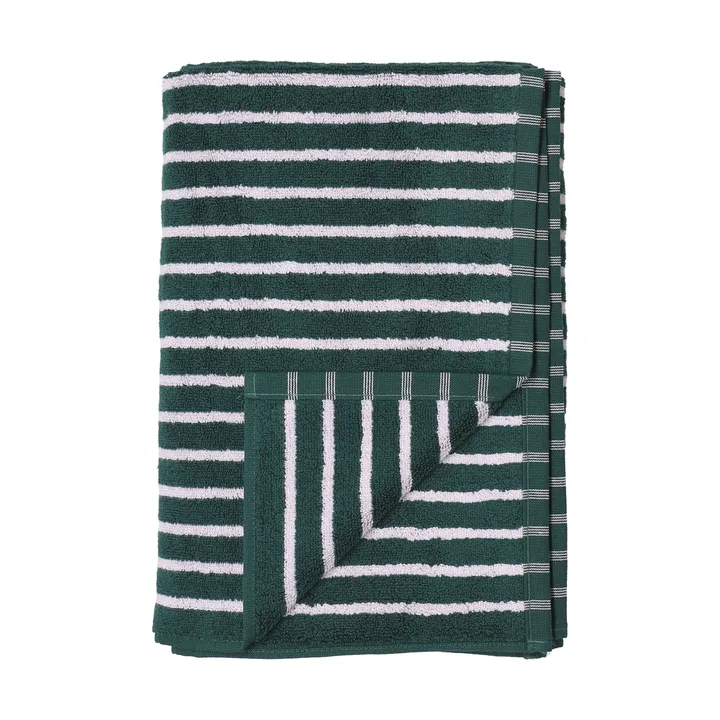 Drap de bain Drift 100x150 cm - Vert-violet - Scandi Living