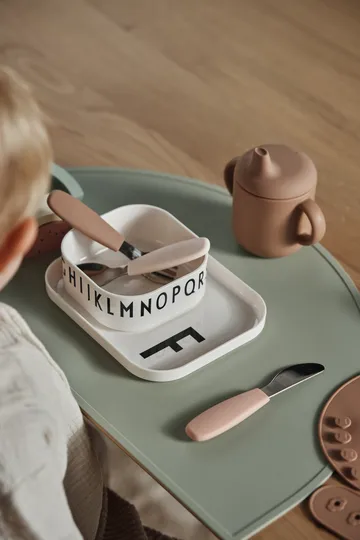 Ensemble de couverts en silicone Dine 3 pièces - Fard à joues - Scandi Living