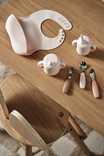 Ensemble de couverts en silicone Dine 3 pièces - Fard à joues - Scandi Living