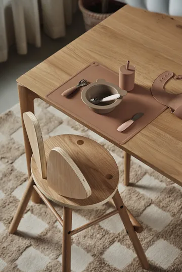 Ensemble de couverts en silicone Dine 3 pièces - Fard à joues - Scandi Living