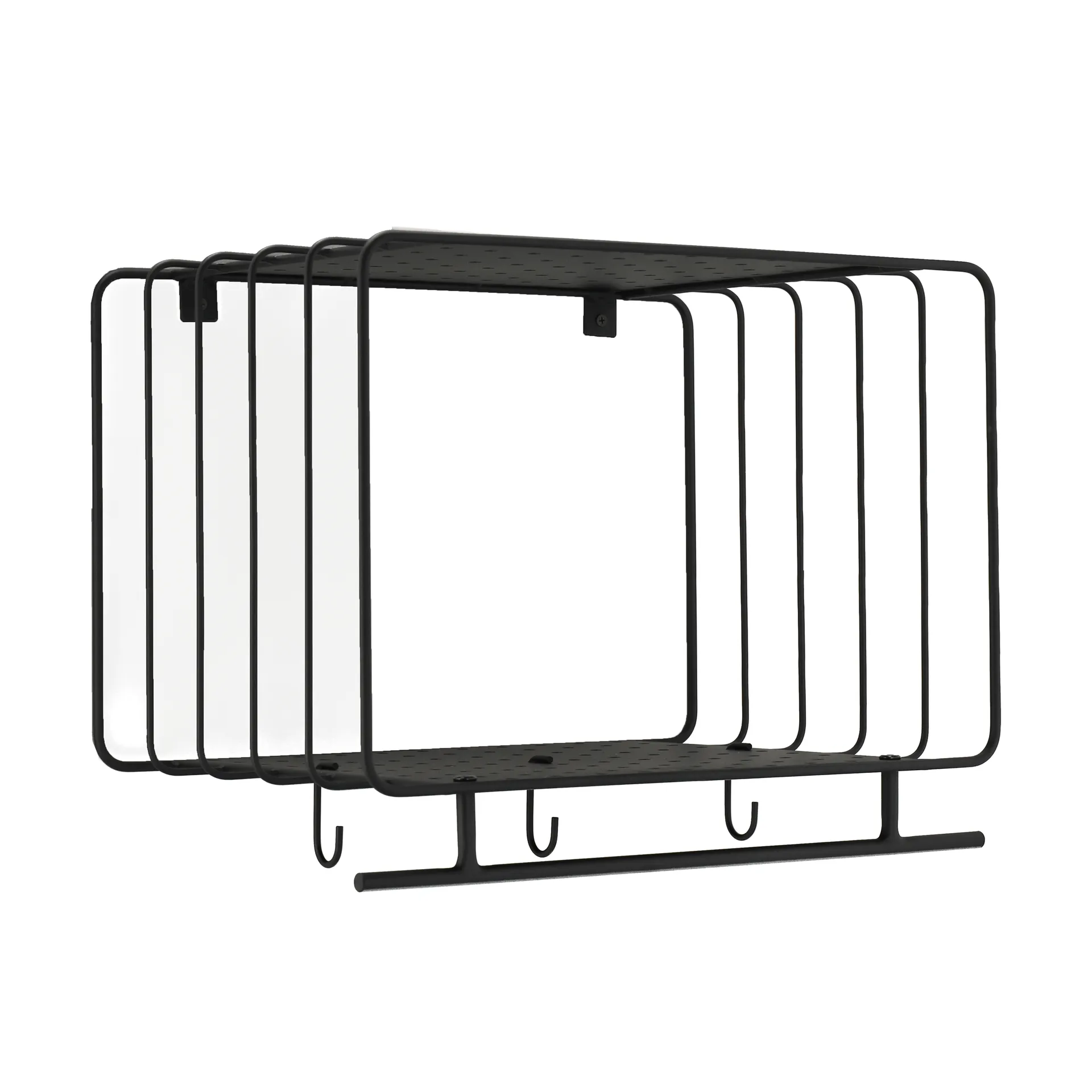Étagère à chapeaux Nod 45 cm, Black Scandi Living