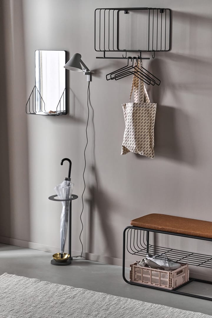 Étagère à chapeaux Nod 45 cm, Black Scandi Living
