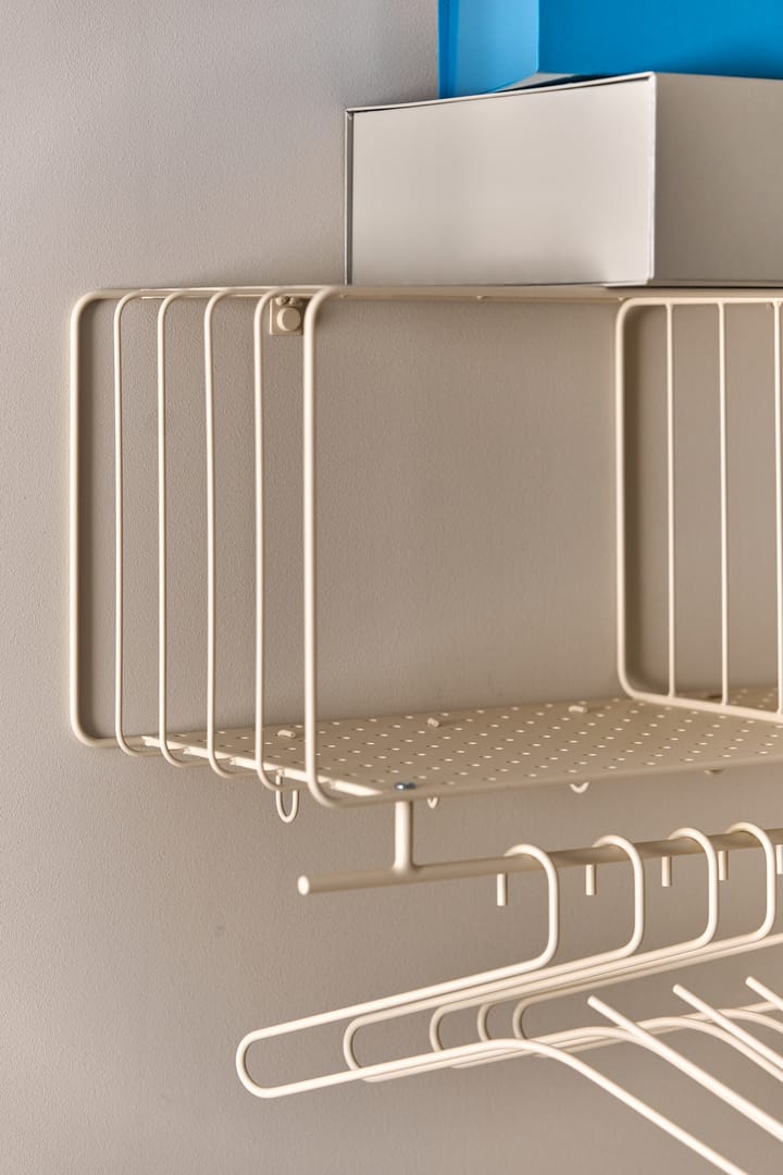 Étagère à chapeaux Nod 90 cm, Beige Scandi Living