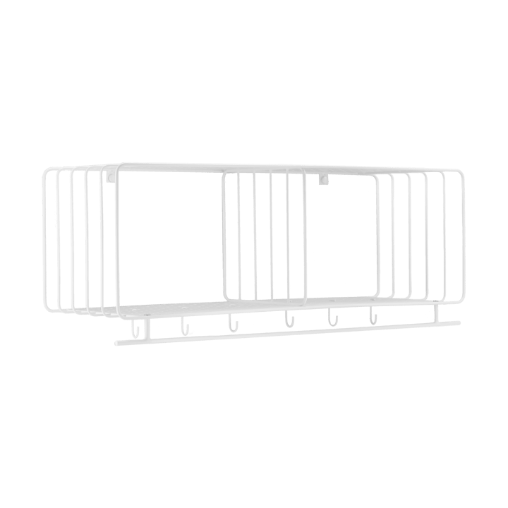 Étagère à chapeaux Nod 90 cm, White Scandi Living