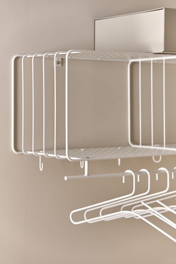 Étagère à chapeaux Nod 90 cm - White - Scandi Living