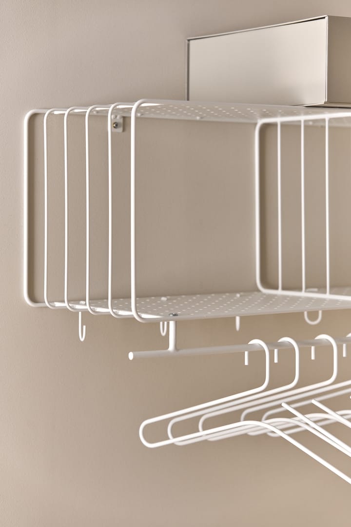 Étagère à chapeaux Nod 90 cm, White Scandi Living