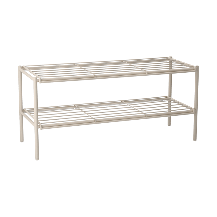 Étagère à chaussures Nod 80x30x37 cm - Beige - Scandi Living