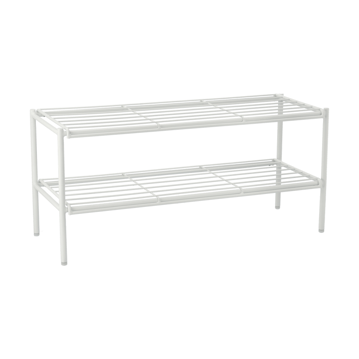Étagère à chaussures Nod 80x30x37 cm - White - Scandi Living