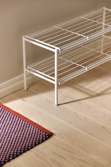Étagère à chaussures Nod 80x30x37 cm - White - Scandi Living