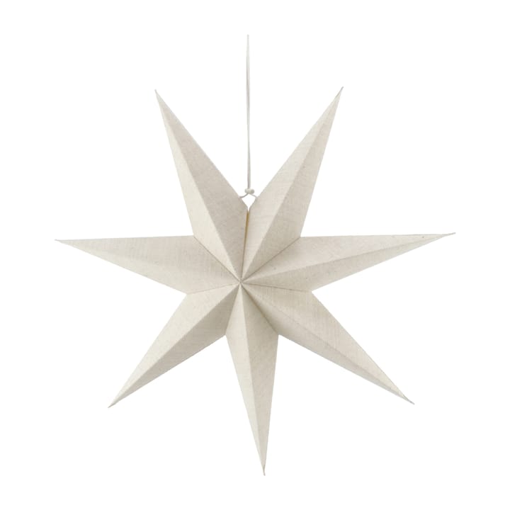 Étoile de l'avent blanche Bare - 60 cm - Scandi Living