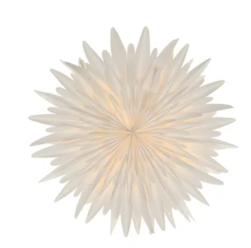 Étoile de l'avent blanche Luna - 60 cm - Scandi Living