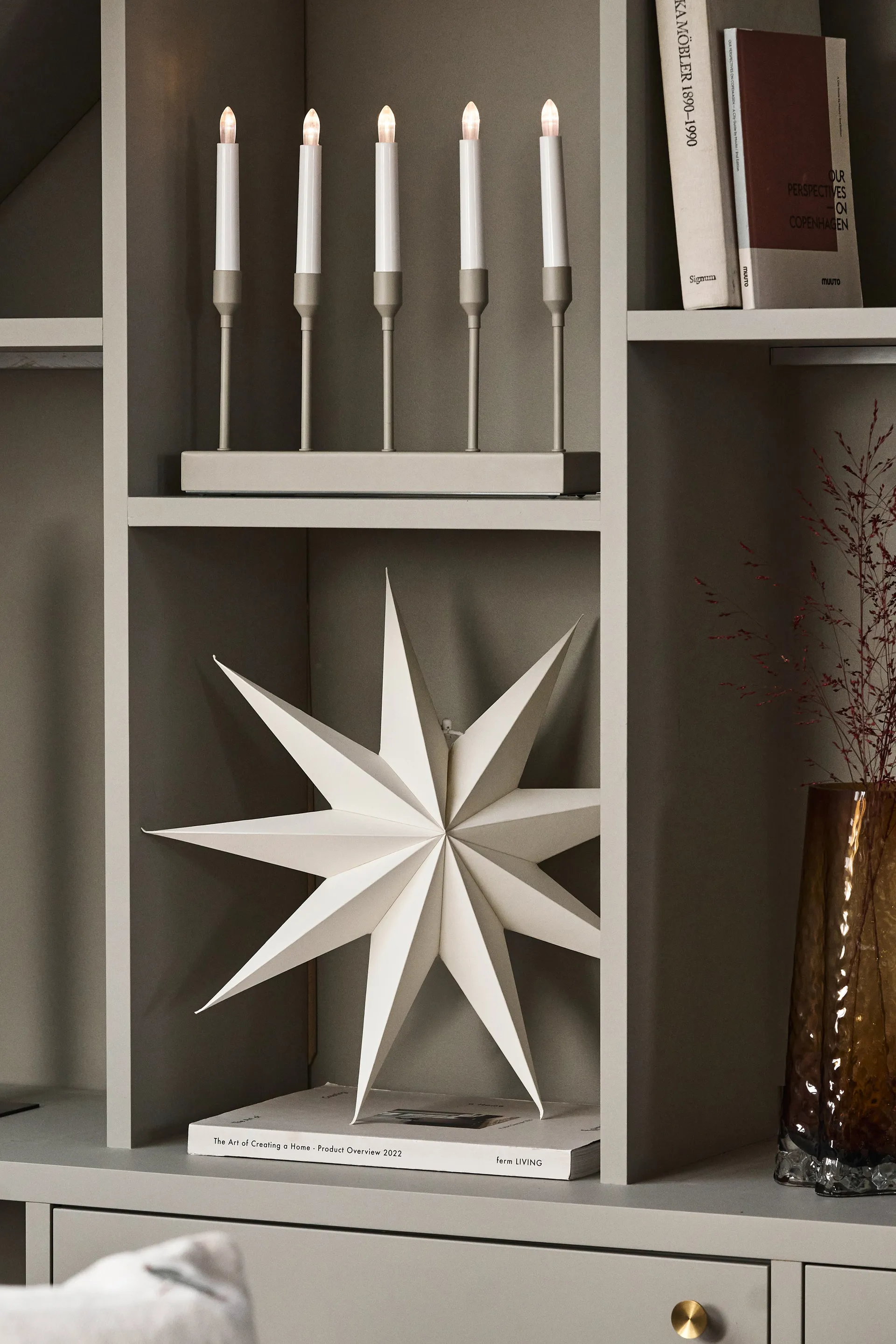 Étoile de l’Avent Flare, Ø45 cm Scandi Living