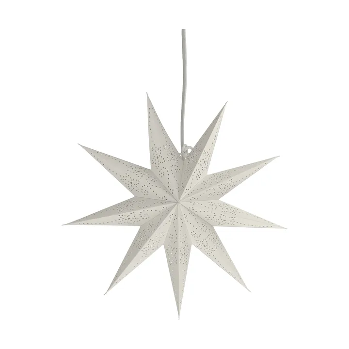 Étoile de l’Avent Folk - Blanc, Ø45 cm - Scandi Living