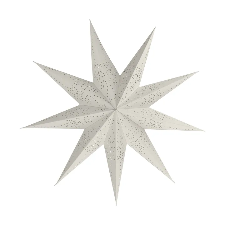 Étoile de l’Avent Folk - Blanc, Ø45 cm - Scandi Living