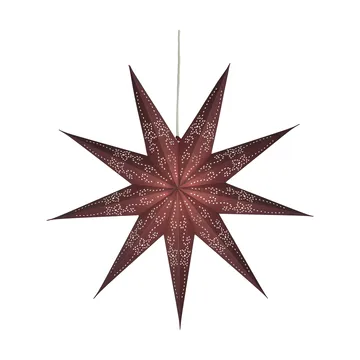 Étoile de l’Avent Folk - Burgundy, Ø45 cm - Scandi Living