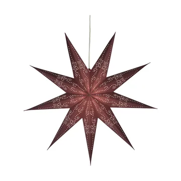 Étoile de l’Avent Folk - Burgundy, Ø45 cm - Scandi Living