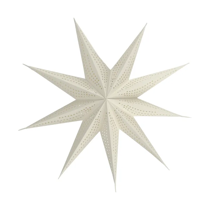 Étoile de l’Avent Veil - Blanc, Ø45 cm - Scandi Living