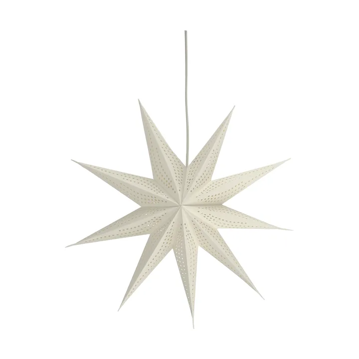 Étoile de l’Avent Veil - Blanc, Ø45 cm - Scandi Living