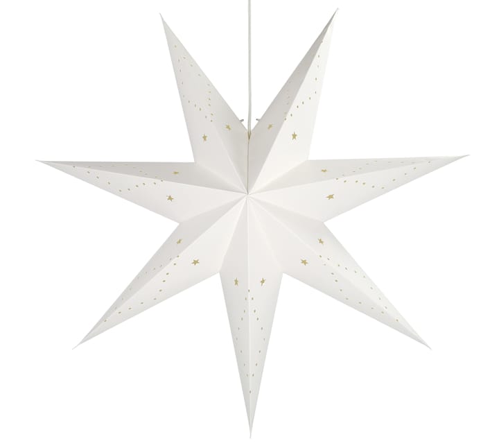 Étoile de Noël Eve 75 cm, Blanc Scandi Living