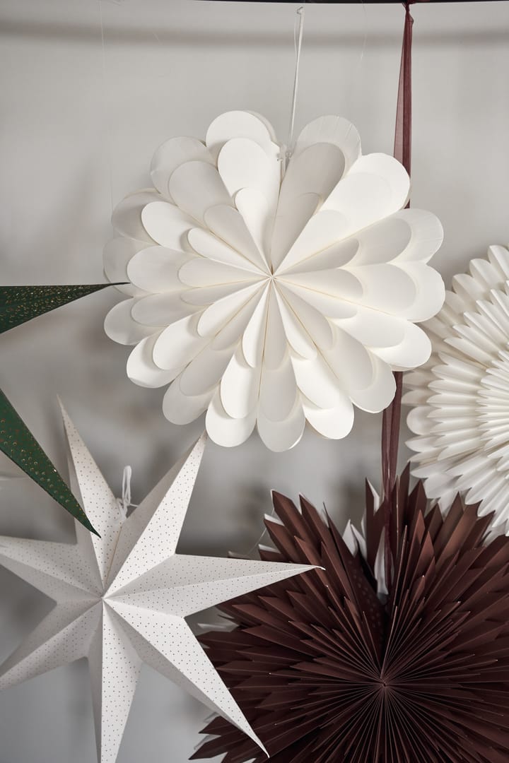 Étoile de Noël Lucia 45 cm - Blanc - Scandi Living