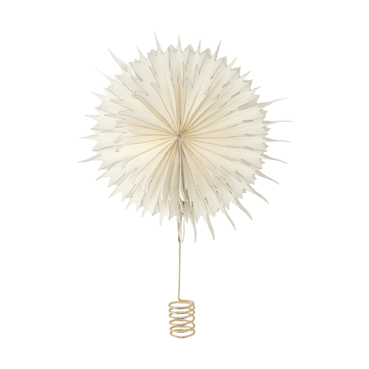 Étoile supérieure Dusk - Blanc, Ø10 cm - Scandi Living