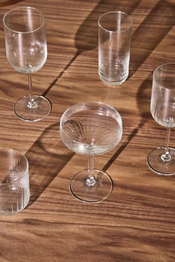 Flûte à champagne Pristine 29 cl Lot de 4 - Clair - Scandi Living