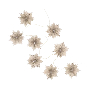 Guirlande Festive 3 m - Rouge à pois - Scandi Living