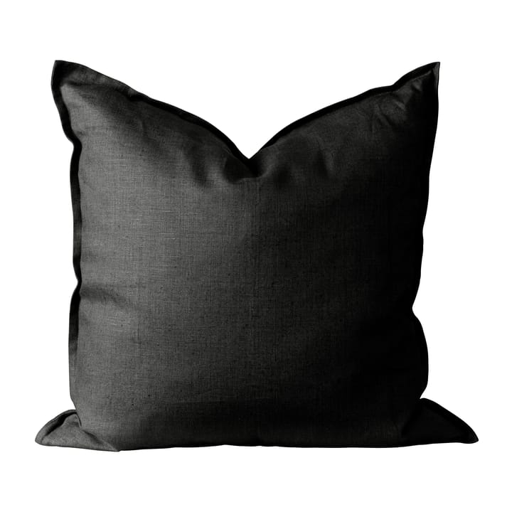 Housse de coussin en lin Calm 50x50 cm - Carbon - Scandi Living